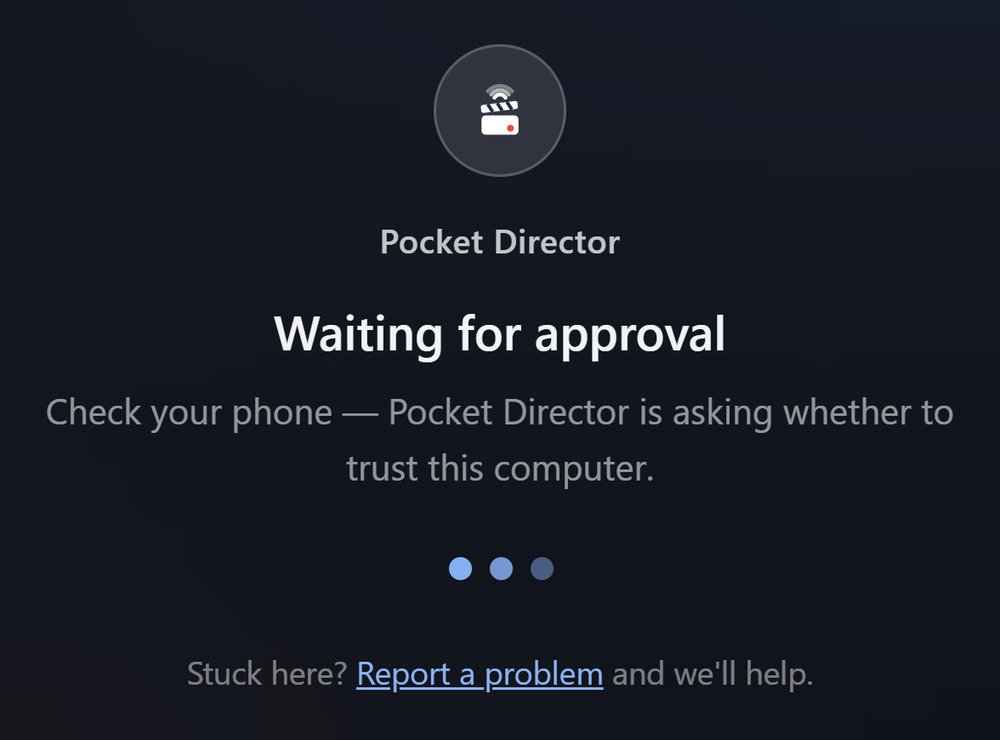Waiting for approval
